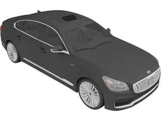 Kia K900 (2020) 3D Model preview