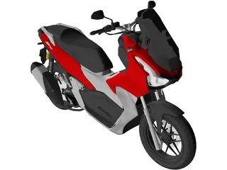 Honda ADV 150 3D Model preview