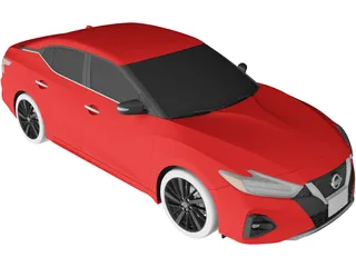 Nissan Maxima (2019) 3D Model preview