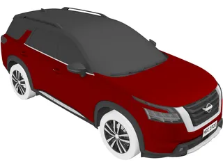 Nissan Pathfinder (2022) 3D Model preview