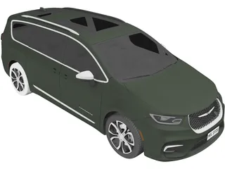 Chrysler Pacifica (2022) 3D Model preview