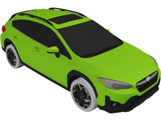 Subaru Crosstrek (2021) 3D Model preview