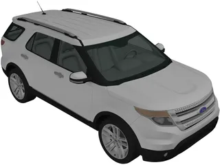 Ford Explorer (2011) 3D Model preview