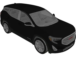 GMC Terrain (2020) 3D Model preview