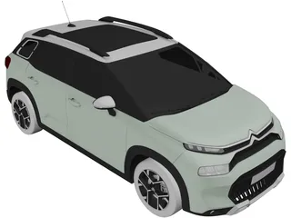 Citroen C3 Aircross (2022) 3D Model preview