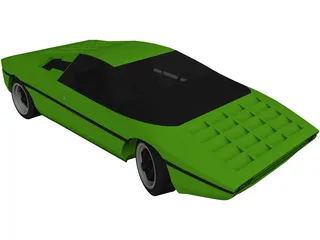 Lamborghini Bravo (1974) 3D Model preview