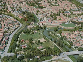 Padua City, Italy (2021) 3D Model preview