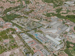 Pavia City, Italy (2021) 3D Model preview