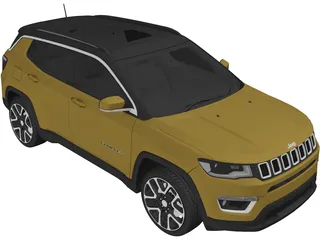Jeep Compass (2021) 3D Model preview