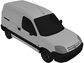 Citroen Berlingo (2002) 3D Model preview