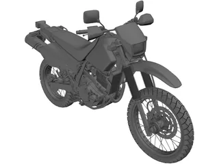 Suzuki DR650SE 3D Model preview
