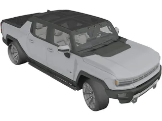 Hummer EV 3D Model preview