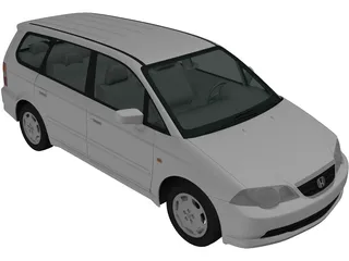 Honda Odyssey (1999) 3D Model preview