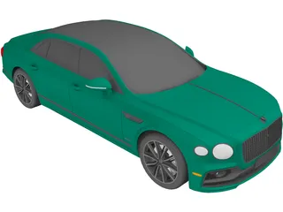 Bentley Flying Spur Hybrid (2022) 3D Model preview