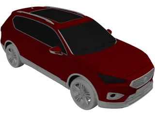 Seat Tarraco Excellence (2021) 3D Model preview