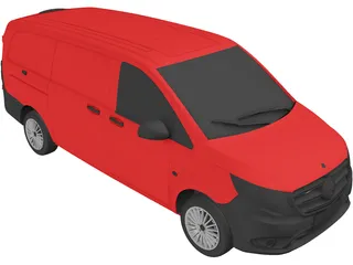 Mercedes-Benz Metris Cargo Van (2021) 3D Model preview