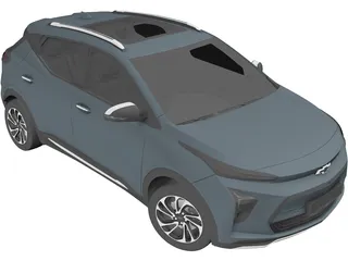 Chevrolet Bolt EUV (2022) 3D Model preview