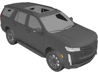 Cadillac Escalade (2021) 3D Model preview