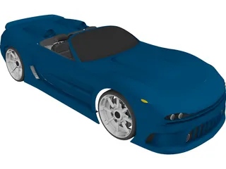 Concept Car Mystic Phantasy 3D Model preview