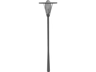 Street Lamp 3D Model preview