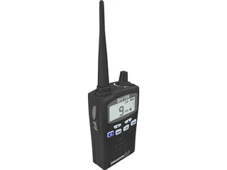 Radio VHF Dragoon 56 BH188 3D Model preview