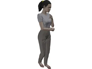 Woman 3D Model preview