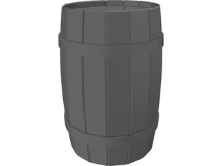 Barrel 3D Model preview