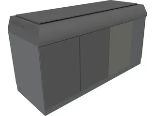 GSI Lumonics MW Classic Series Laser 3D Model preview