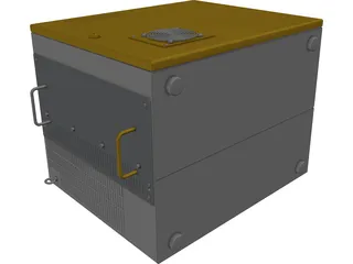 Fanuc Robotics RJ3 A-Size Control Cabinet 3D Model preview