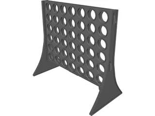 Connect Four 3D Model preview