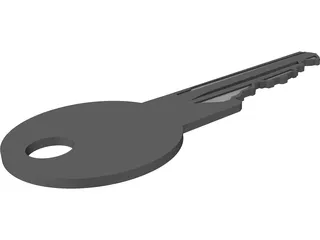 FAB Key 3D Model preview