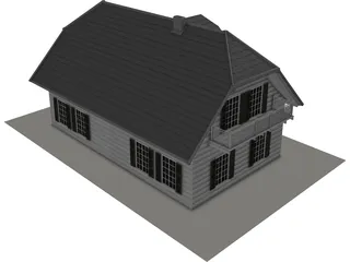 House Doetinchem Holland 3D Model preview