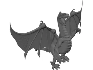 Dragon 3D Model preview