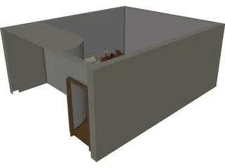 Bedroom 3D Model preview
