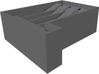 Waste Water Filter 3D Model preview
