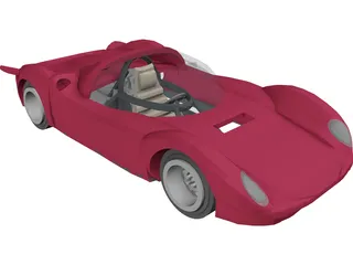 Ferrari Concept 3D Model preview