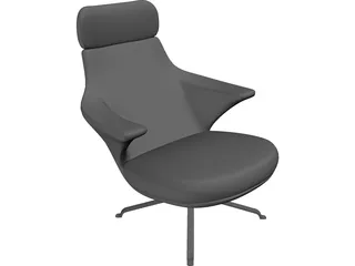 Armchair 3D Model preview