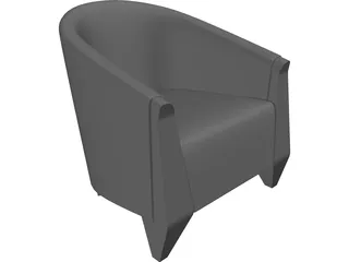 Armchair 3D Model preview
