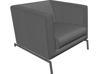 Armchair 3D Model preview