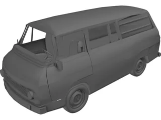 Skoda (Schade) 1203 3D Model preview