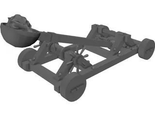 Catapult 3D Model preview