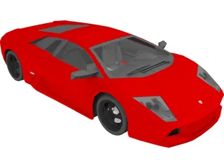Lamborghini LP640 3D Model preview