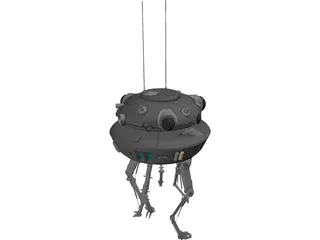 Star Wars Probe Droid 3D Model preview