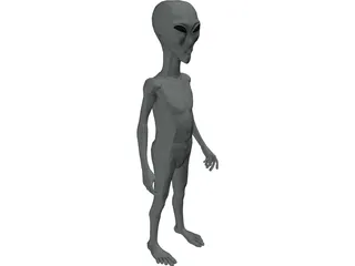 Alien 3D Model preview