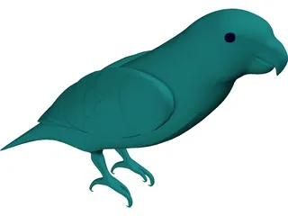 Parakeet 3D Model preview