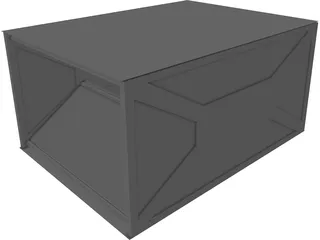 Crayfish Trap 3D Model preview