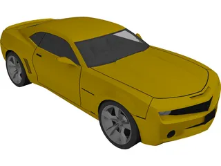 Chevrolet Camaro 3D Model preview