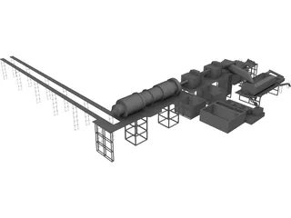 Sugar Factory 3D Model preview