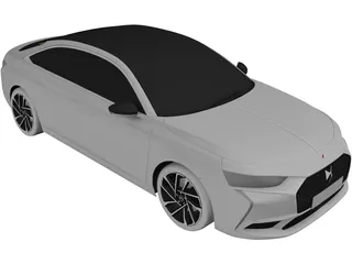 Citroen DS9 (2021) 3D Model preview