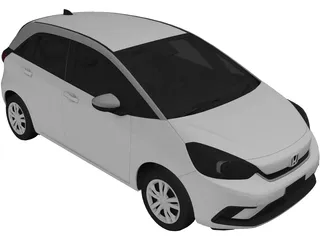 Honda Jazz (2021) 3D Model preview